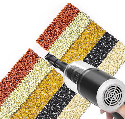 Wireless Car Vacuum Cleaner USB Charging 1200mAh Portable Cleaning Appliance Mini Wet and Dry Blow Vacuum Cleaner Household